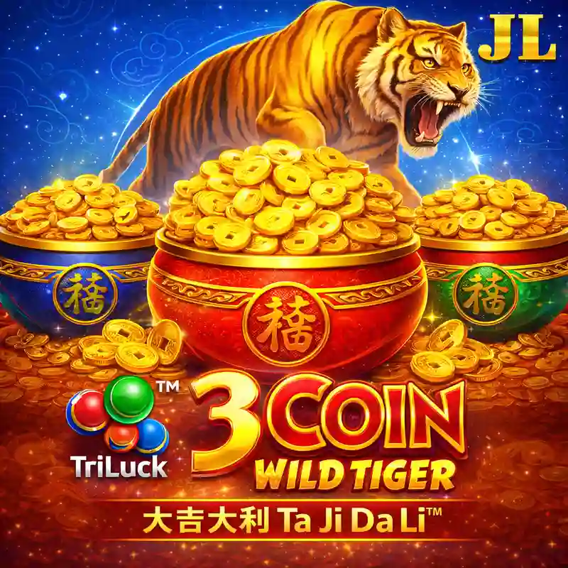3 Coin Wild Tiger Slot Game jlboss