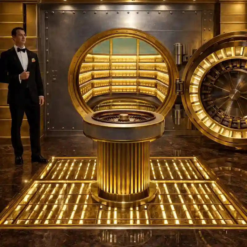 Gold Vault Roulette jlboss casino game